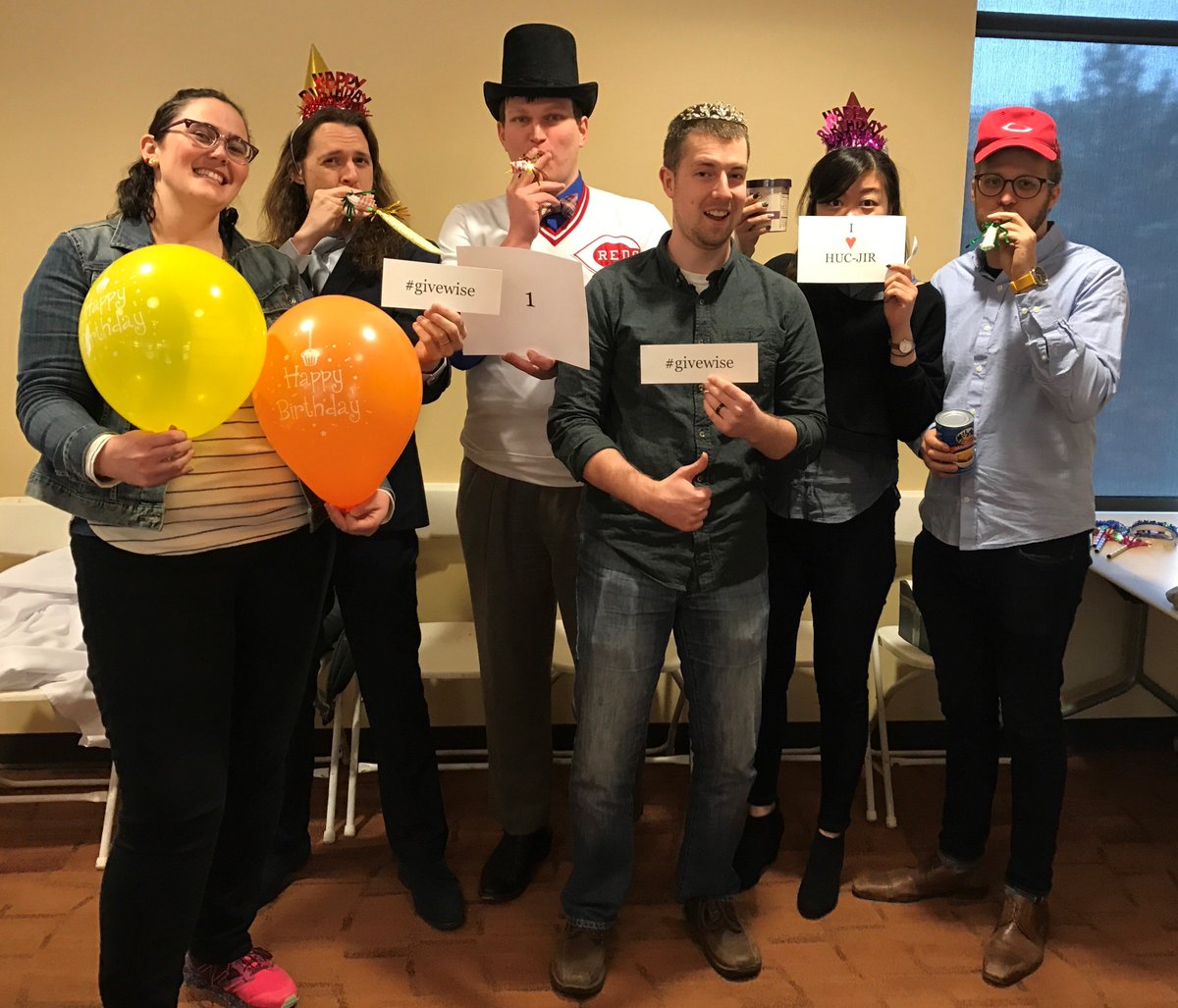 huc1875's tweet photo. Tomorrow's the day! We can't wait to celebrate Rabbi Isaac Mayer Wise's 199th birthday with the second annual #GiveWise Day of Giving! https://t.co/lH9wkaQGhh