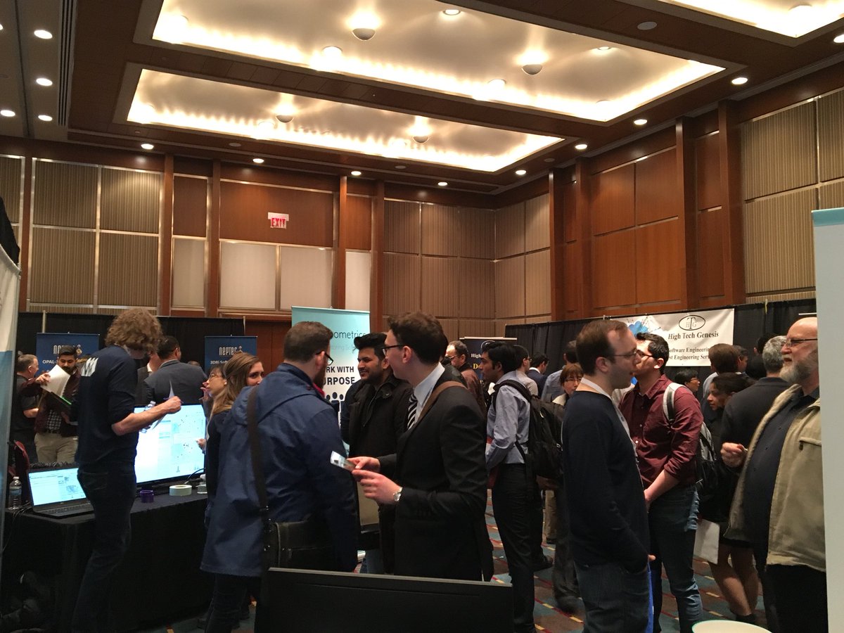 borschewski's tweet image. Come check out all of the great #Ottawa companies that are hiring! #Technata at the Brookstreet Hotel until 6pm today. #whyottawa #ottawainc @Invest_Ottawa @KanataNorthBIA