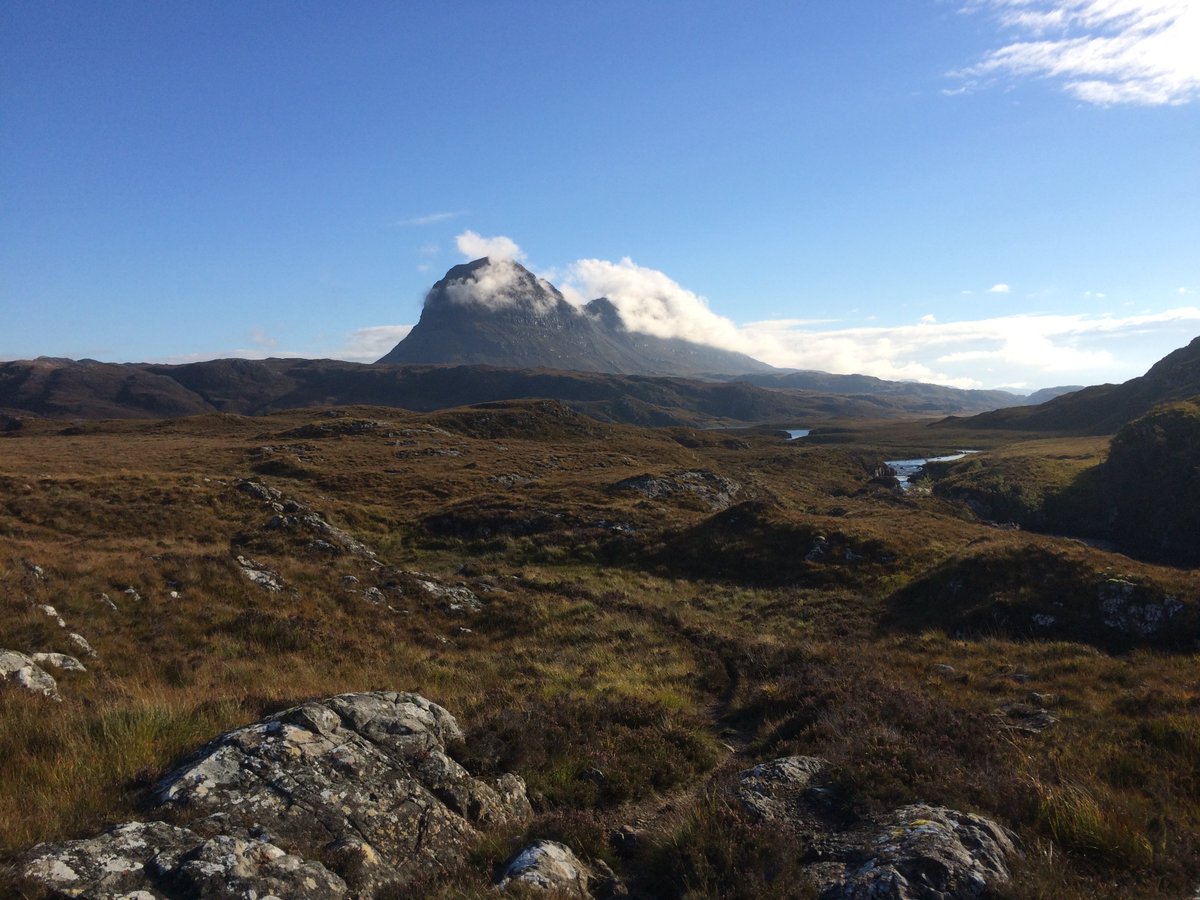 MunroMoonwalker's tweet photo. Little hills of grand stature #suilven #benstack - this week's blog now available at https://t.co/YCd6md3xWc https://t.co/ElD8X9Miap