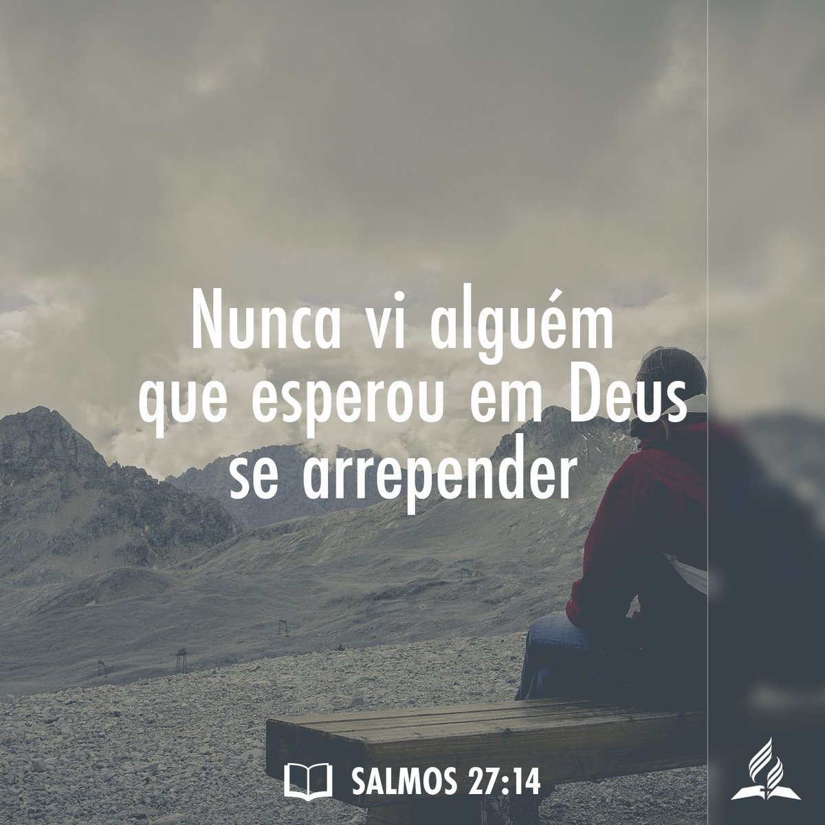 Não desista! Cristo não decepciona quem espera nEle.