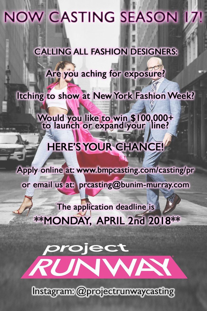 ProjRunCasting's tweet photo. Five sewing days left!! https://t.co/0yawrCXNDK https://t.co/TTOqBATwnw