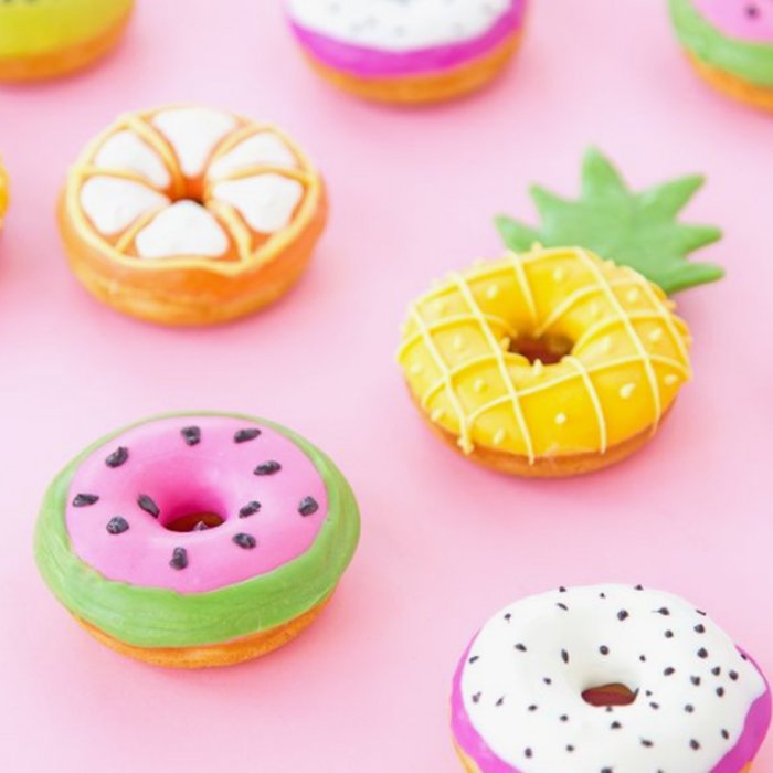 One of your five a day? 🤔 Yes please! 🍍🍉🍊🍩