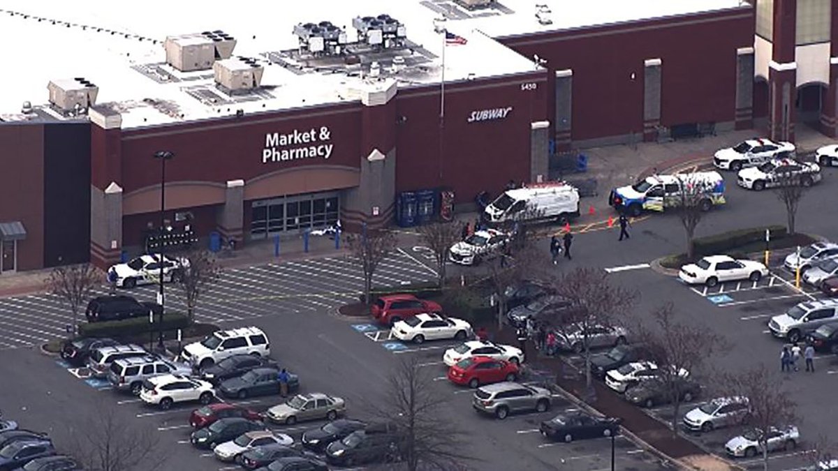 breakingnews heavy police presence at walmart on new hope commons drive in durham https