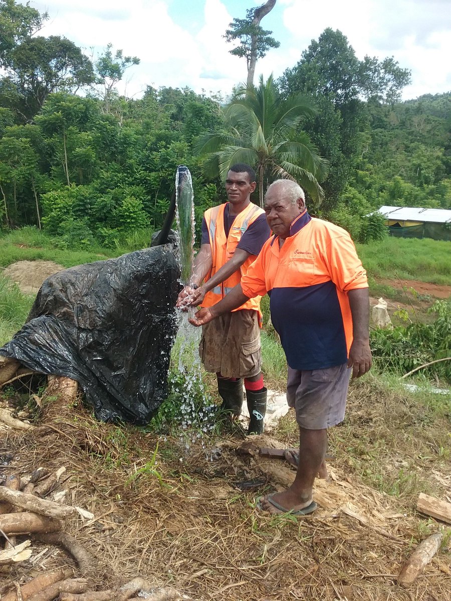 WaterPacific's tweet photo. Community Mobilization at its best.
work in progress for the people of Waisa in Naitasiri who  now begin to enjoy life more then ever before .
Thanks to RPW through MFAT  funding.
Safe and adequate water +proper sanitation+ good Hygiene=Healthy Community
Maleka Vakalevu RPW https://t.co/kC9ijtFQ9q