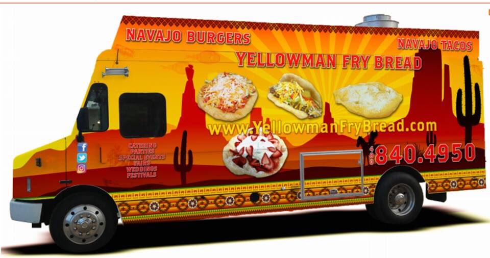 ASUTurningPoint's tweet photo. FOOD TRUCK THURSDAY!! 👀👀Did you know you could visit Yellowman Fry Bread EVERY Thursday?! 🤨🔥Visit them tomorrow for Food Trucks at ASU at 68 West Rio Salado from 11 am to 1:30pm!! #foodtrucks #ASUNativeStudents #seeyouthere #nativeASU #frybreadlife https://t.co/3zn7buPqcg