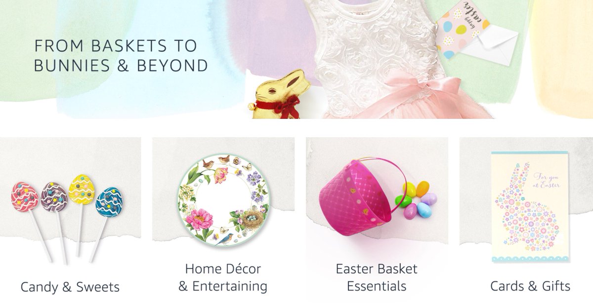 AmazonAtGS's tweet image. Take advantage of your Prime Student account and make this Easter the best yet! #PrimeStudentRep #ad