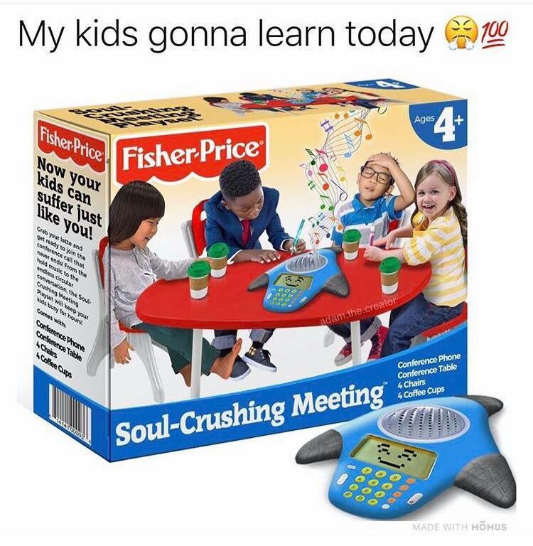 MattNavarra's tweet image. Fisher Price keeping it real in 2018