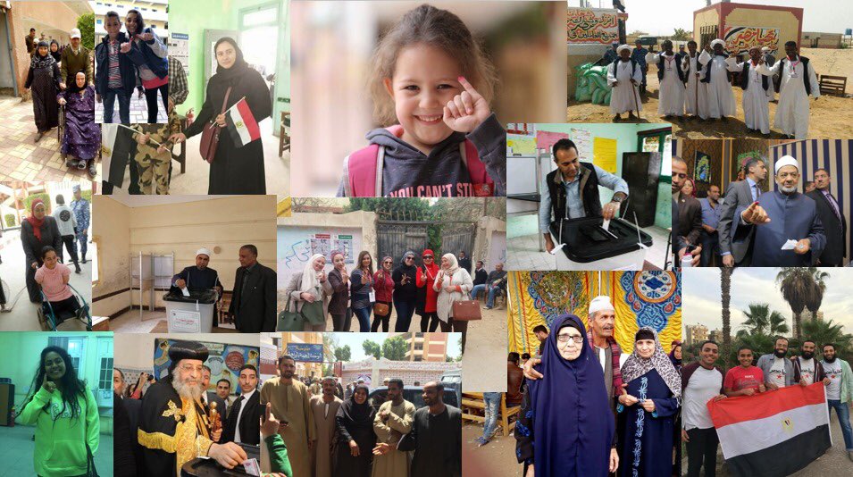 AlsisiOfficial's tweet photo. صوت جموع المصريين سيظل شاهداً - بلا شك - على أن إرادة أمتنا تفرض نفسها بقوة لا تعرف الضعف .. وستظل مشاهد المصريين أمام لجان الإقتراع محل فخرى وإعتزازى ودليلاً دامغاً على عظمة أمتنا التى قدم أغلى أبناؤها الدماء كى نعبر سوياً نحو المستقبل https://t.co/3Sf4IACujM