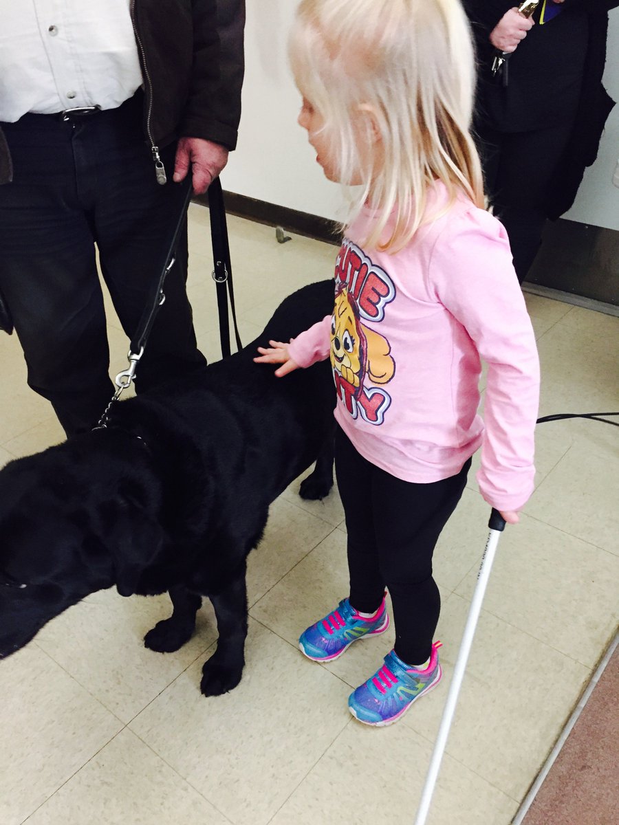 Thanks Cal and Brandy from Canadian Institute for the Blind. Your accomplishments are remarkable. We love Briar, too!