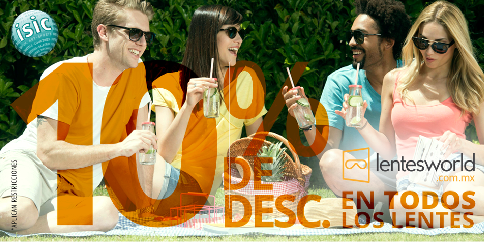 ¿Necesitas lentes? Encuentra las mejores marcas y modelos en
#LentesWorld #SoyEstudianteISIC

lentesworld.com.mx/isic-descuento…