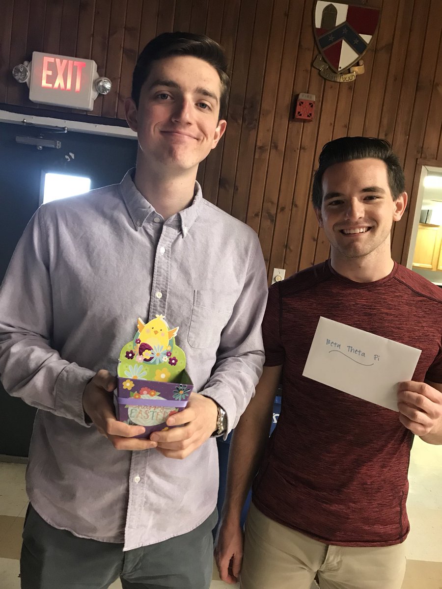 Big shoutout to the ladies of <a href="/DG_GammaRho/">ΔΓ ⚓ Gamma Rho</a> for the Easter candy! Hope everyone has a fun and safe Easter break coming up.