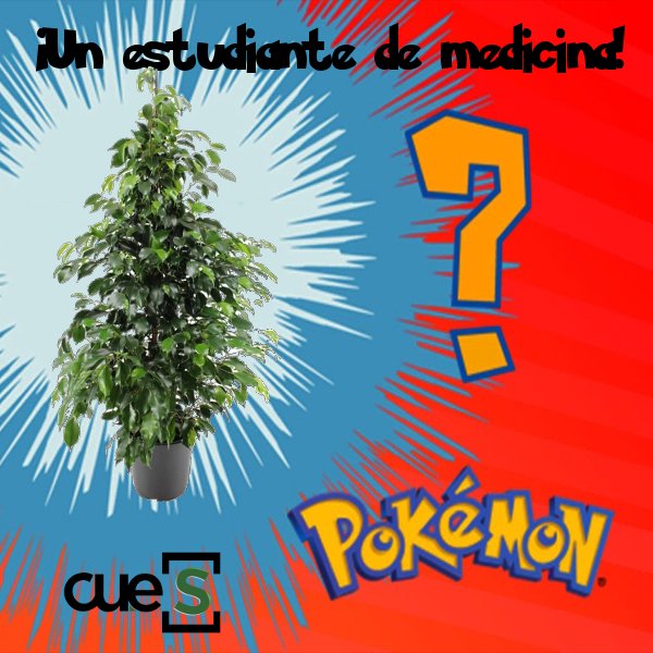 Exacto, es un ficus, pero con CUES lograremos  un papel activo en las prácticas y que los unicos ficus que haya en las prácticas son los que se riegan.
#NoSoyUnFicus