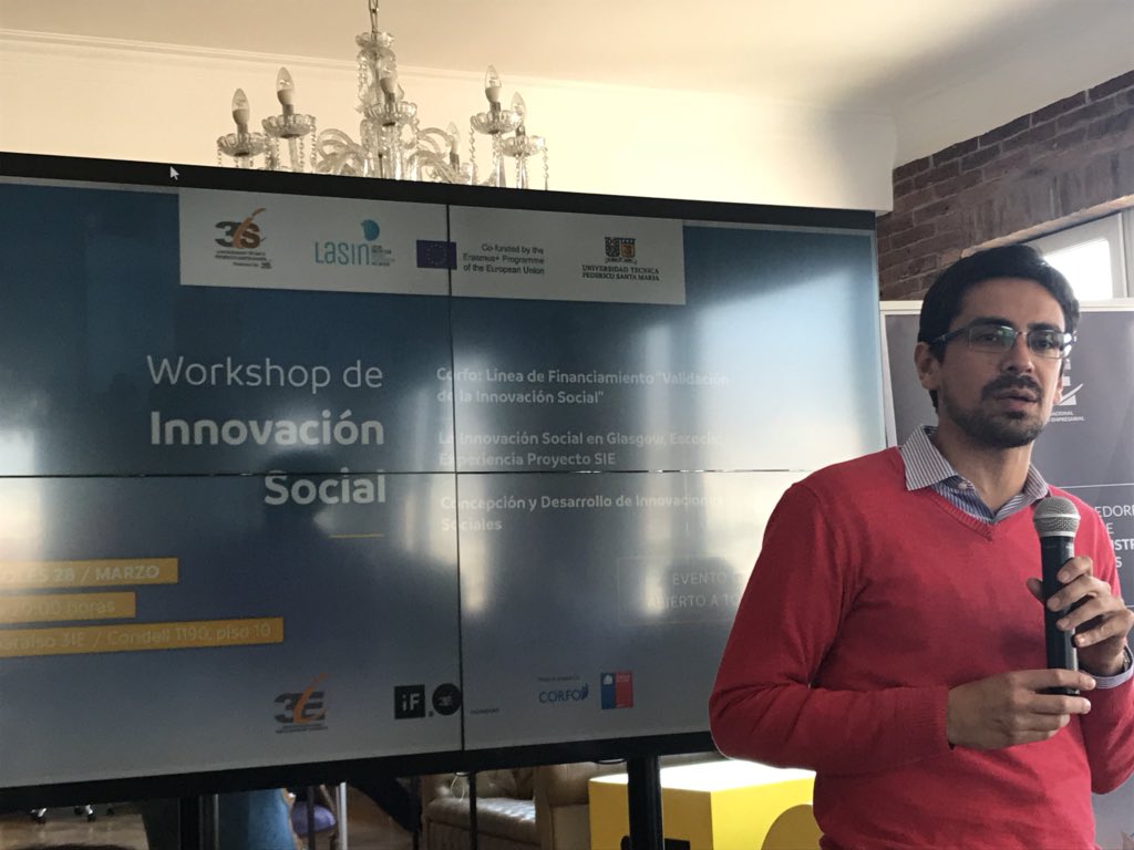 Presentes en el #WorkshopInnovacionSocial en <a href="/iFValparaiso3iE/">iF Valparaiso 3IE</a> <a href="/Instituto3IE/">Instituto 3IE USM</a>