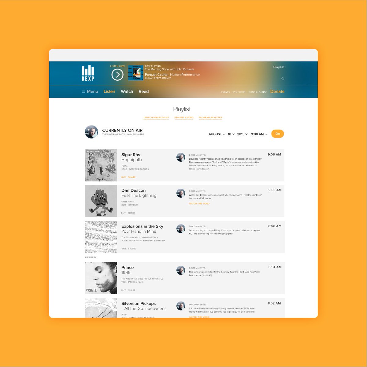 humcreative's tweet image. The case study of our website revitalization of @kexp is up, check it out—
humcreative.com/project/kexp