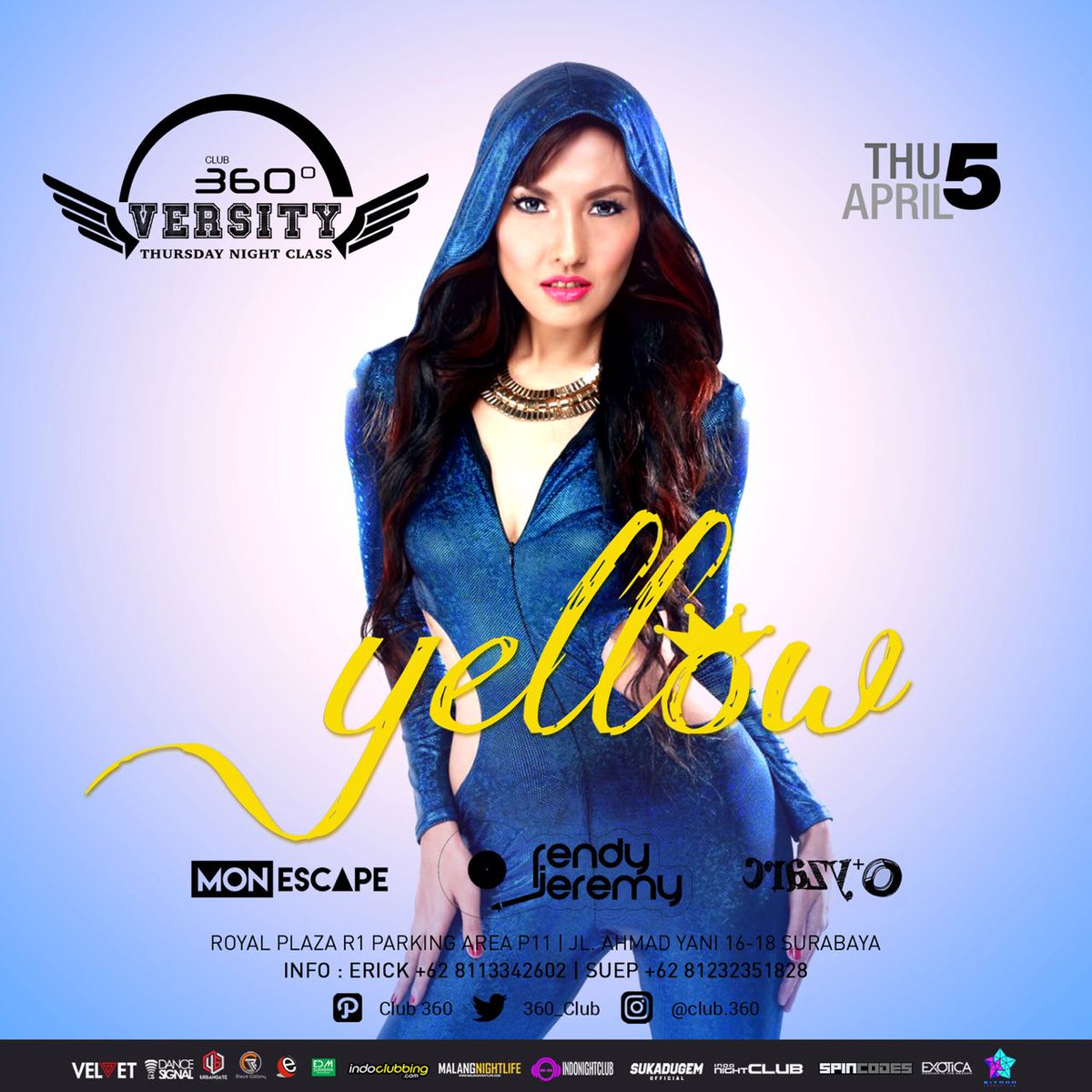 360_Club's tweet image. 360VERSITY TONIGHT !
HAPPY HOURS START FROM 8PM - 11PM !
GET SPECIAL PRICE BY SHOWING KTM !