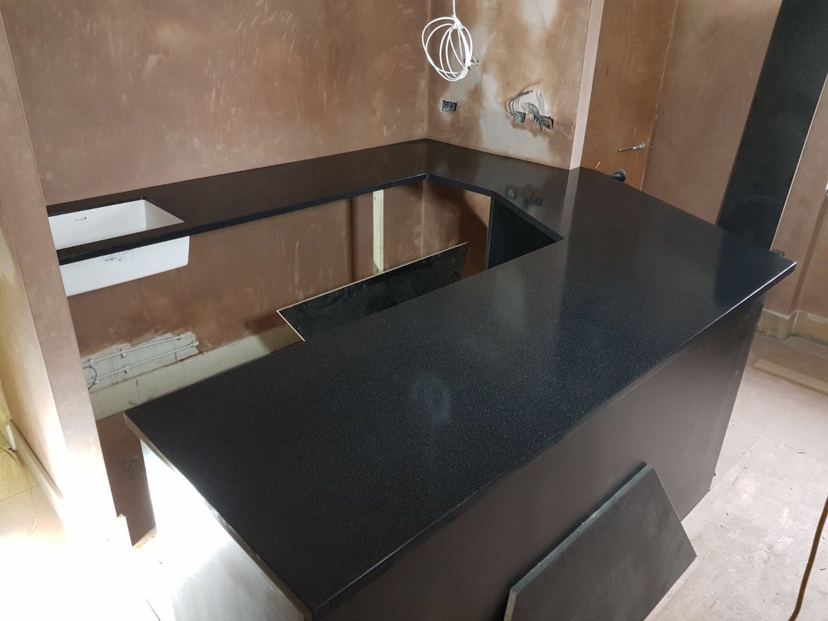 Hawdon Work Surfaces Ar Twitter Corian Deep Black Quartz
