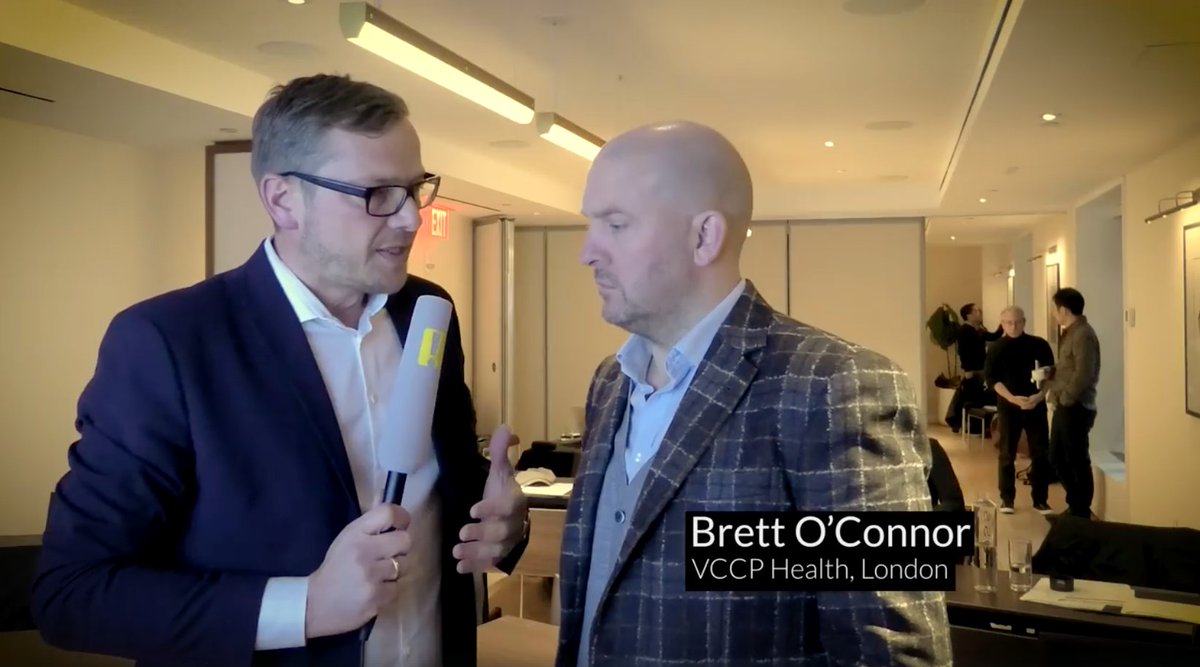 VCCPHealth's tweet photo. Check out VCCP Health's founder &amp; ECD @bretto_connor's interview at The One Show about achieving brave creative: https://t.co/Jh62l6xGx3  @TheOneClub @Mirko_Kaminski  #TheOneShow #ChallengerAgency #OSAwards #TheOneClub #FutureofHealth https://t.co/ZxGmFn8VqE