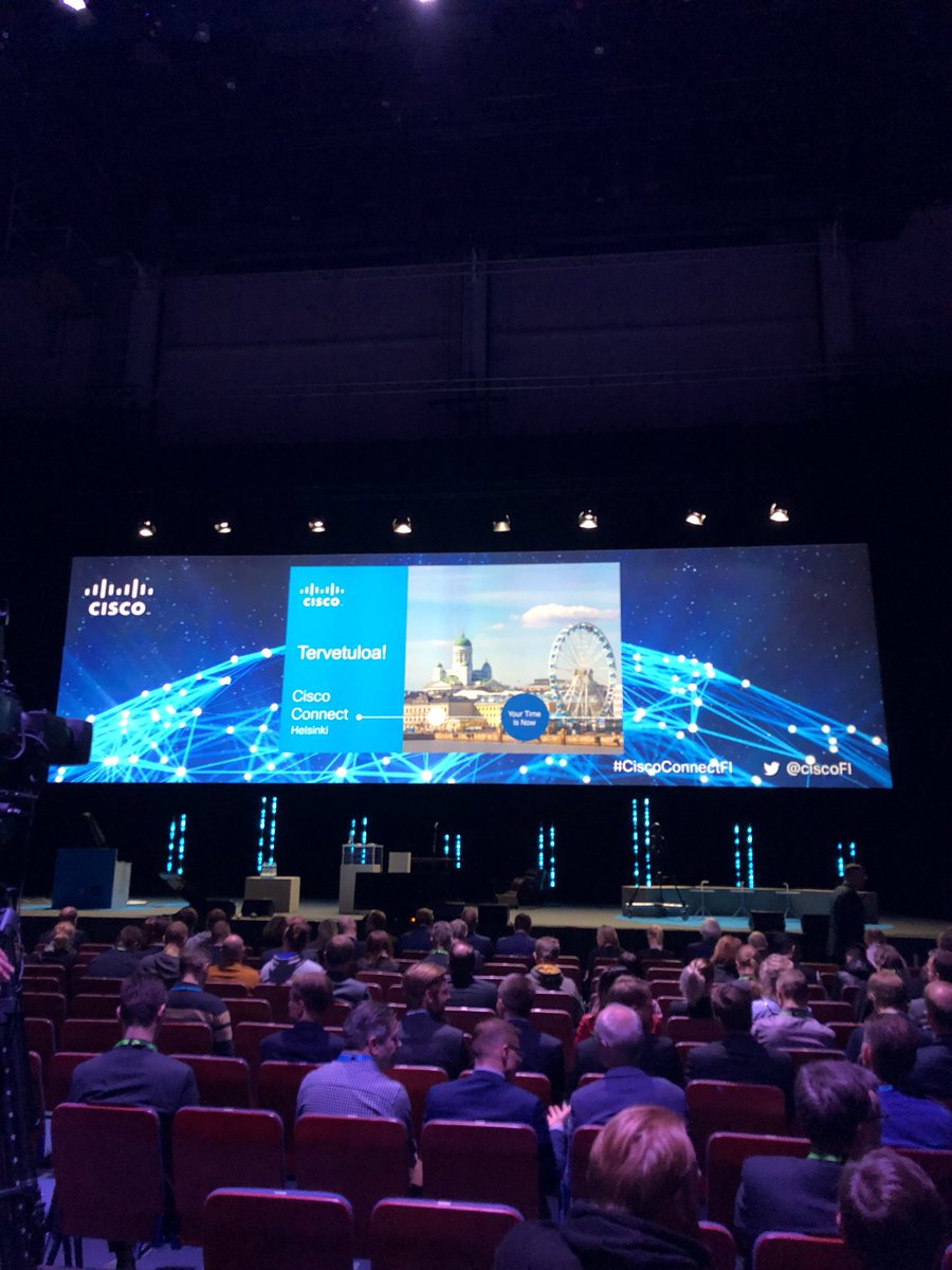 JLumpov's tweet image. Parasta tänään, Cisco Connect! #CiscoConnectFi
