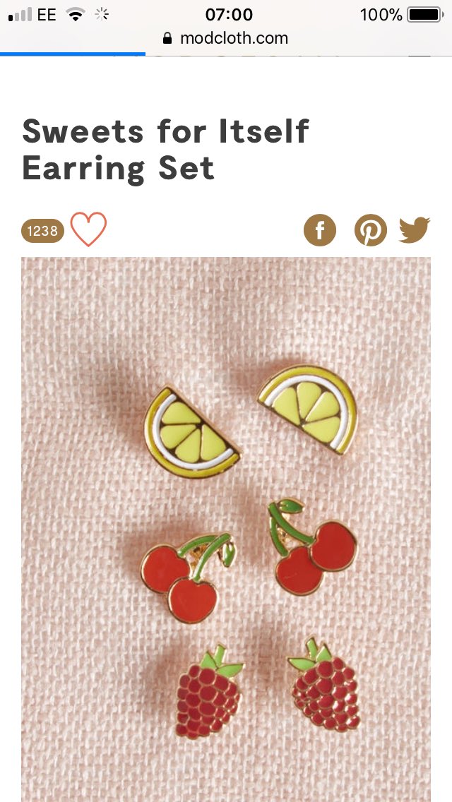 kbalsdon's tweet photo. Shame on you @ModCloth for ripping off #shinyapplestudio designs and passing them off as your own earrings. https://t.co/HtFCtvmX1B