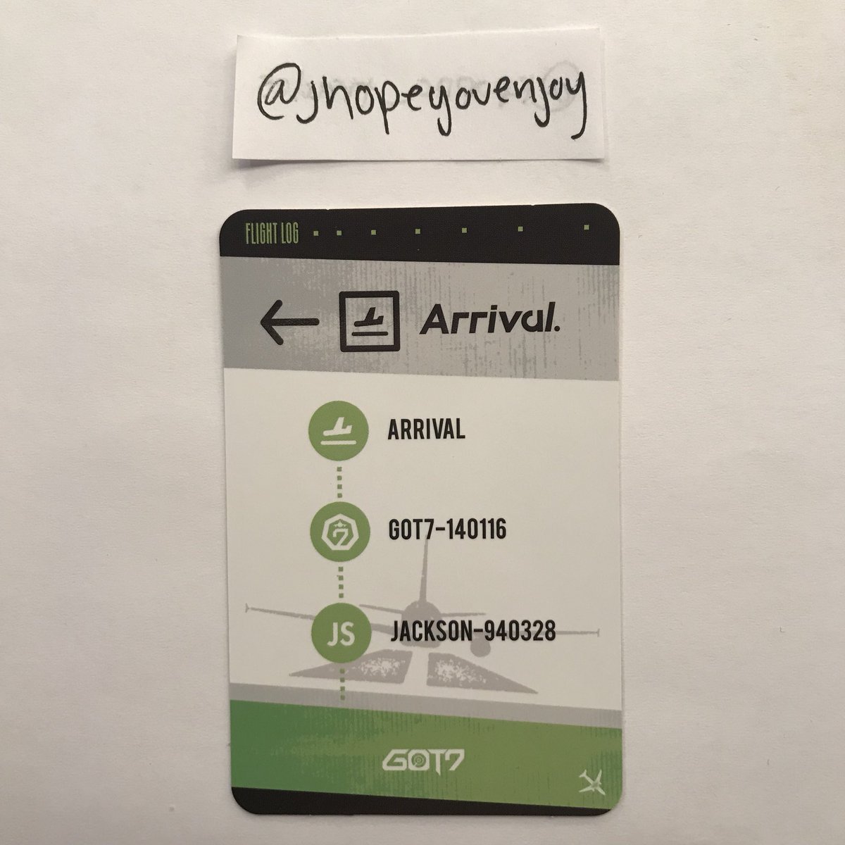 [HELP RT]

WTT
Got7 Flight Log Arrival 
Never Version

Have:
-Jackson Making 

Want:
-Yugyeom Making 

Location: USA
WW: NO
