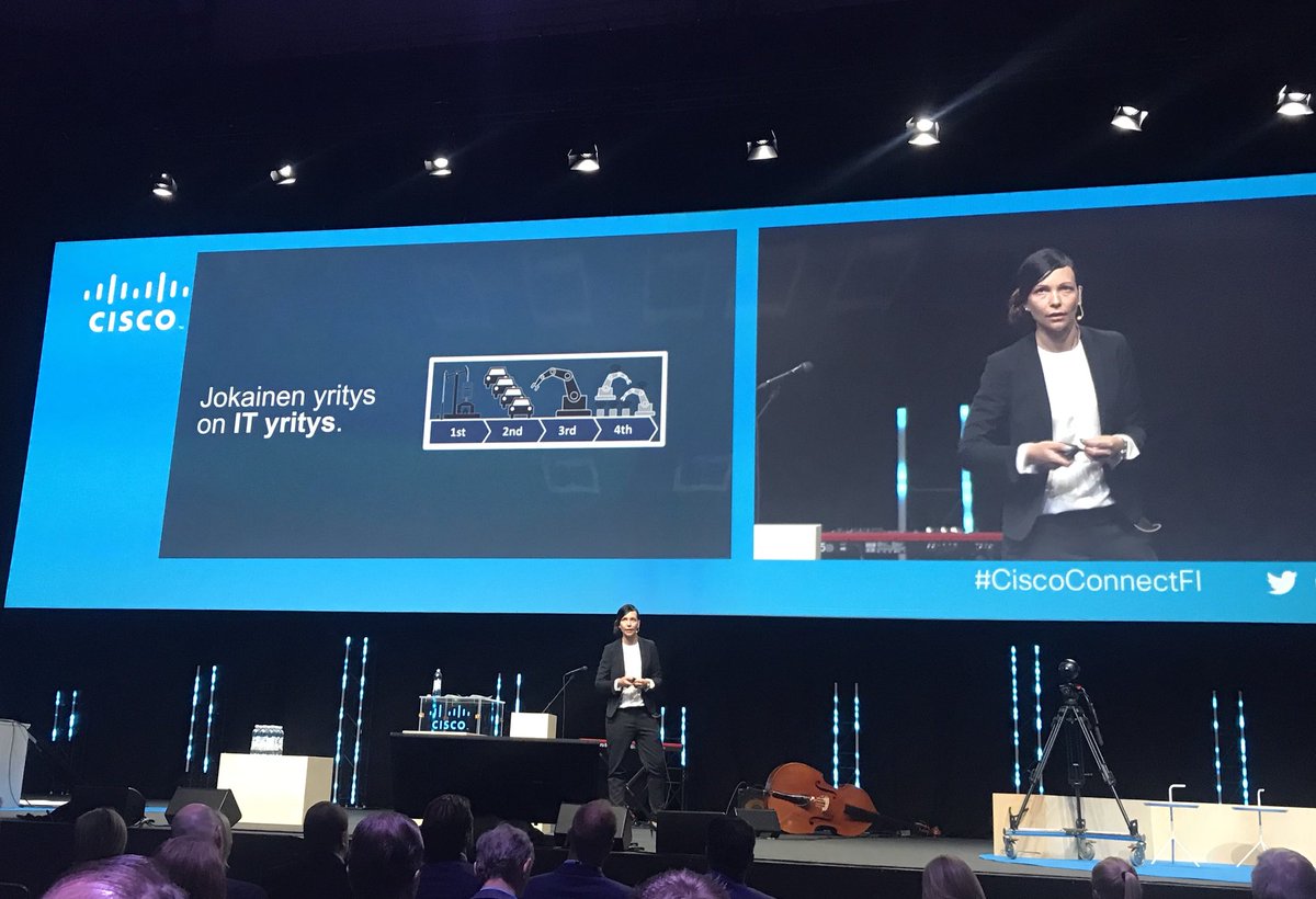 Jokaisesta yrityksestä on tulossa IT-yritys; paine IT:lle ja uusille kyvykkyyksille kasvaa räjähdysmäisesti. <a href="/CiscoFI/">DeFiCisco | I Choose Rich With $EARNM</a>  #CiscoConnectFI <a href="/merviairaksinen/">Mervi Airaksinen</a>