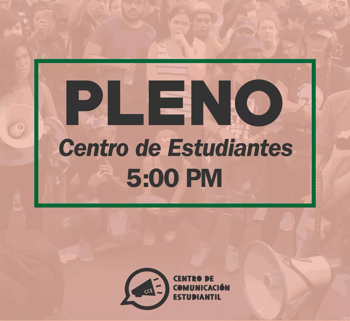 CCMEUPRRP's tweet photo. ¡MAÑANA! 3er Pleno Estudiantil del trimestre a las 5pm en el Centro de Estuidantes. ¡Llégale y participa! https://t.co/B3CazdJhqZ #UPRseDefiende 📣📣📣 https://t.co/Gz0frrocZk