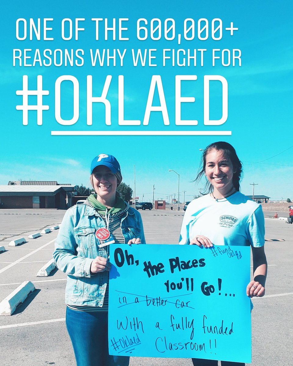 tobidrae's tweet photo. @brookespears_ is one of the 600,00+ reasons why. #okleg our kids deserve more. #oklaed #walkout #fundoked https://t.co/d79PTPAviD