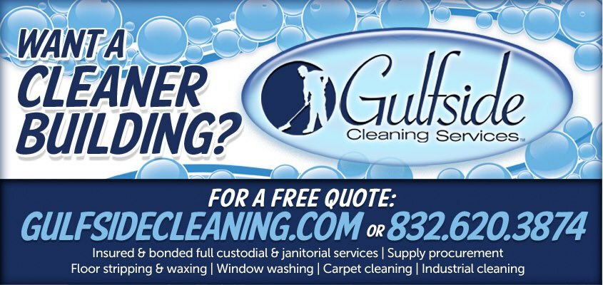 YagasWildGame's tweet photo. Thank you to Gulfside Cleaning Service for becoming a 2018 Sponsor for our upcoming event in May! Your support will go a long way! #ycfwildgame #ycfcookoff2018 #galveston #bbq #charity https://t.co/9sKFJUQHxE