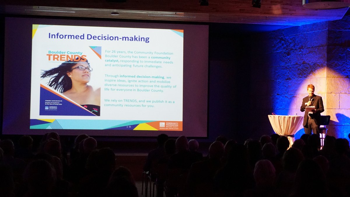 Tomorrow April 5th, at 4:00 PM Chris Barge, VP of strategic initiatives at the <a href="/CommFound/">Community Foundation Boulder County</a>, will speak about this years TRENDS Report. The report highlights trends related to social services and human needs in Boulder County. Please join CEDaR at <a href="/CUBoulderENVD/">CU Boulder ENVD</a> in room 213!