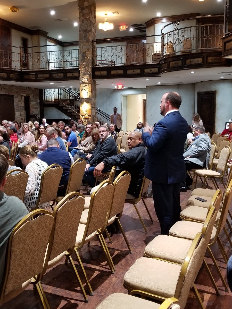 SamJohnson_TX's tweet photo. Had the privilege of listening to the school safety concerns of students AND parents tonight in McKinney. True representation means hearing your concerns, and I intend to act on your concerns in Congress. #RealActionForYou #VoteSamJohnsonTX3 #schoolsafety https://t.co/jYFc68UDeS https://t.co/5TP209XBSq