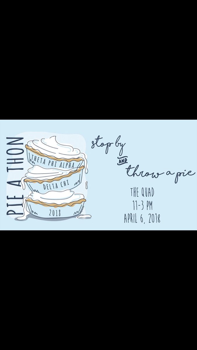 Come out to pie a thon on Friday and pie us for $1!! We’ll see you there 🥧