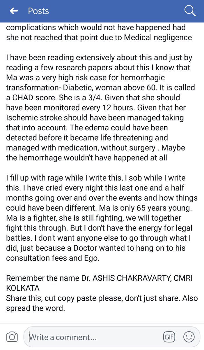GauravPandhi's tweet image. Ashis Chakravarty, Internal Medicine, CMRI Hospital, Kolkata! #ShockingRead

Share/spread for awarness. It might just help someone else to avoid getting into trouble.