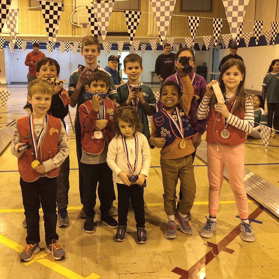 AshleyJHerr's tweet photo. Ethan took home the hardware from tonight’s Redemption Grand Prix at @Awana! So much fun watching the boys race! Sean took 2nd in his heat. Thx to all the @RedemptionBC leaders who made tonight so much fun! #RBCGrandPrix #awana #grandprix #pinewoodderby #racing #rbcmp #f1 #nascar https://t.co/OaD53ZKVIS