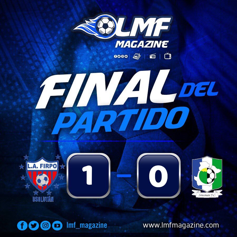 LMF_Magazine's tweet photo. ¡FINAL EN EL SERGIO TORRES RIVERA!

#Clausura2018xLMF | Marcador: Firpo 1-0 Sonsonate. #ÉverRodríguez, héroe pampero con su anotación.

#ApoyemosLoNuestro 
#FIRSON https://t.co/kD9JkBFcfP