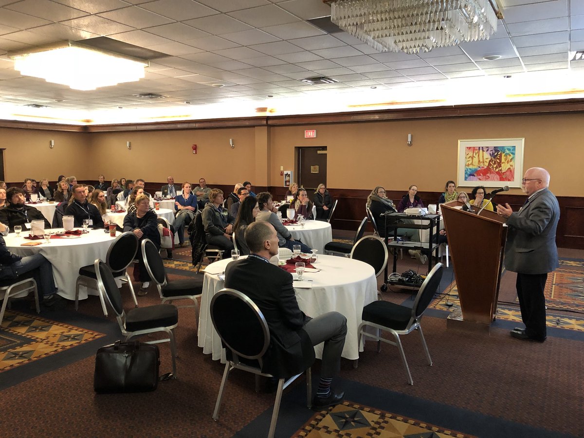 philbuote's tweet photo. Full house tonight in Red Deer for @abvma Regional Meeting on Increased Veterinary Oversight of Antimicrobial Use, with Dr. Darrell Dalton and Dr. Keith Lehman. Additional member meetings will be held in Edmonton, Calgary and Lethbridge. https://t.co/fSVEc6kOOq