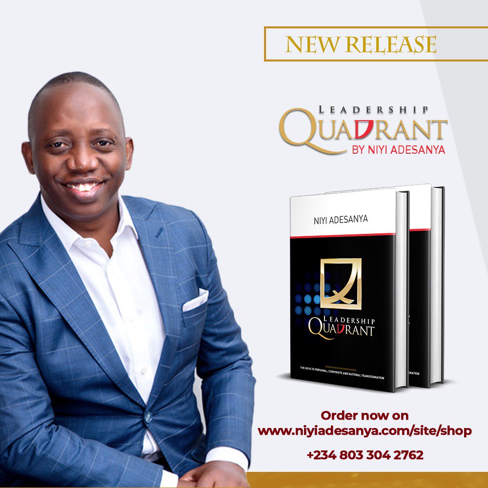 Nadesanya's tweet photo. 4. It describes the process from which a man discovers and grows himself as well as his leadership until he reproduces himself across an organization, a nation and even generations.

Click here to get a copy: https://t.co/HFsIQdJyTX

#leadershipquadrant
#leadership
#nadesanya https://t.co/k0LsrbgblW