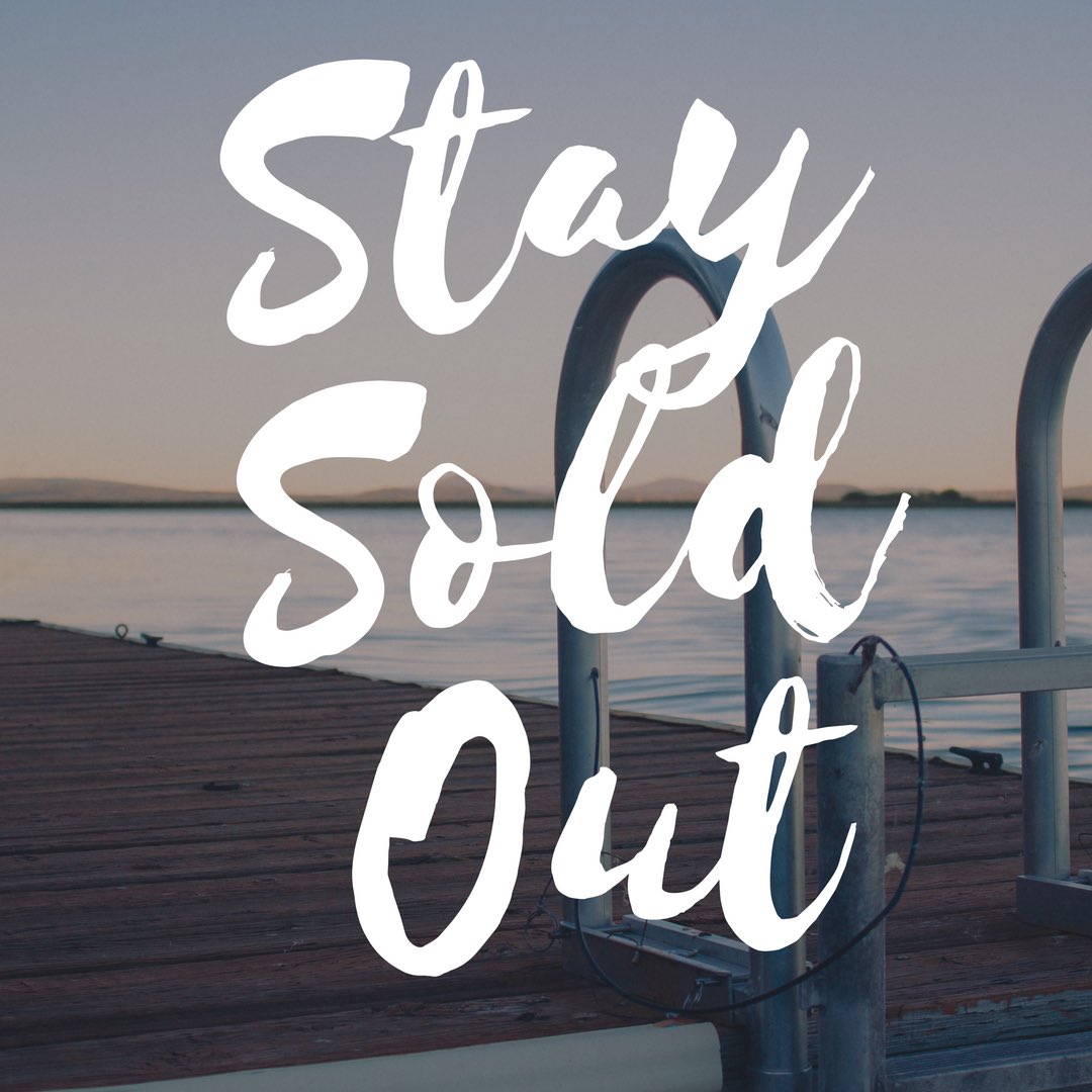 Don’t be a sell-out, be sold out. #theresadifference #soldout #sober