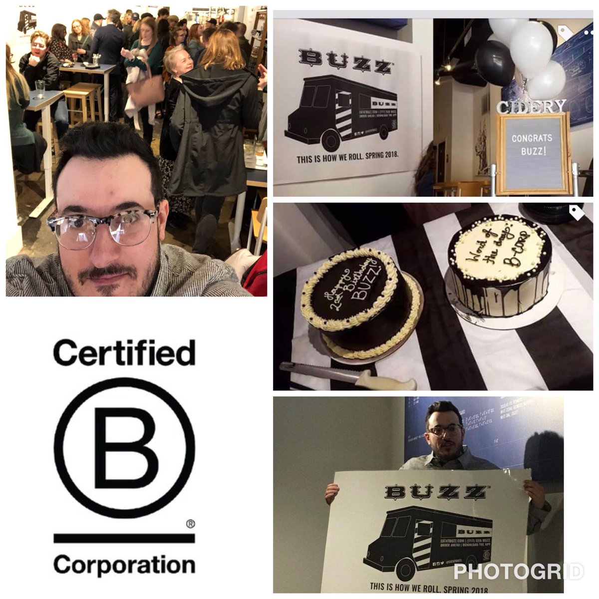 samanthaveide's tweet photo. A huge congrats to my dear partner @S0VIETS for achieving @BCorporation status for @eatatbuzz. Wish I could’ve been at the celebration tonight 🥂 🎉 ! https://t.co/qMn63P0k3x