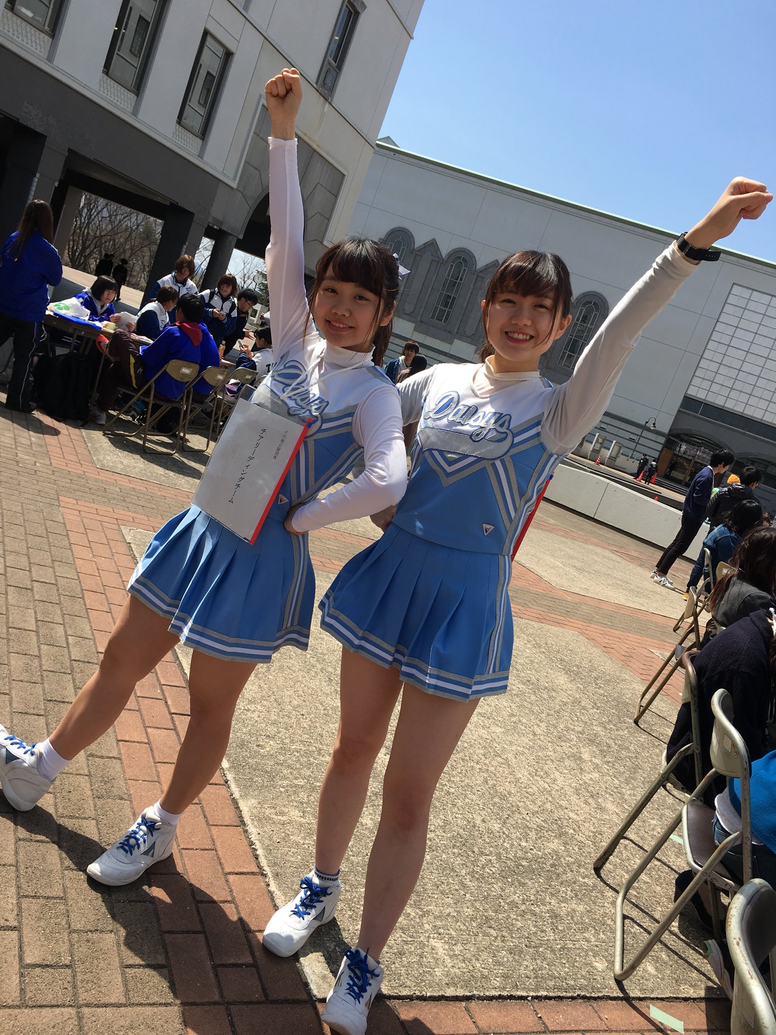 東北学院大学チアリーディングチーム в X: „今日は良い天気で新