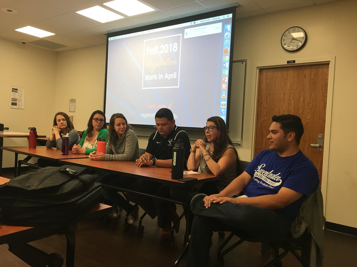 The amazing experiences continue for the #globalaztecs with an all-star teacher panel!  Thank you <a href="/MrAngelPrado/">Angel Prado</a> <a href="/Math4ELs_Ivette/">Ivette Sanchez-Gutie</a> <a href="/MsVenturino/">Mari Venturino</a> <a href="/Ms_Stangel/">Whitney Boyar (Stangel)</a> <a href="/sandymonzonSD/">Sandy Monzon</a> and Julian!