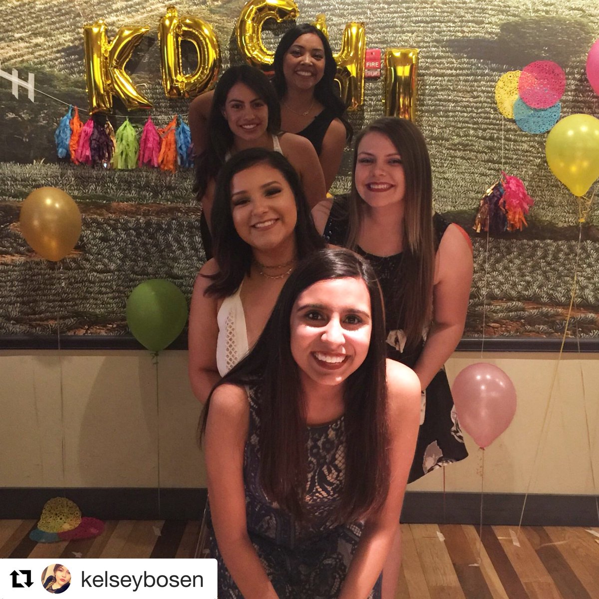 KlassyNation's tweet photo. Upsilon Chapter Founder’s Day Photo Challenge Day 3: Family Tree🐧🐧🐧💕💕💗 #kdchiturns31 https://t.co/k8OladAAPY