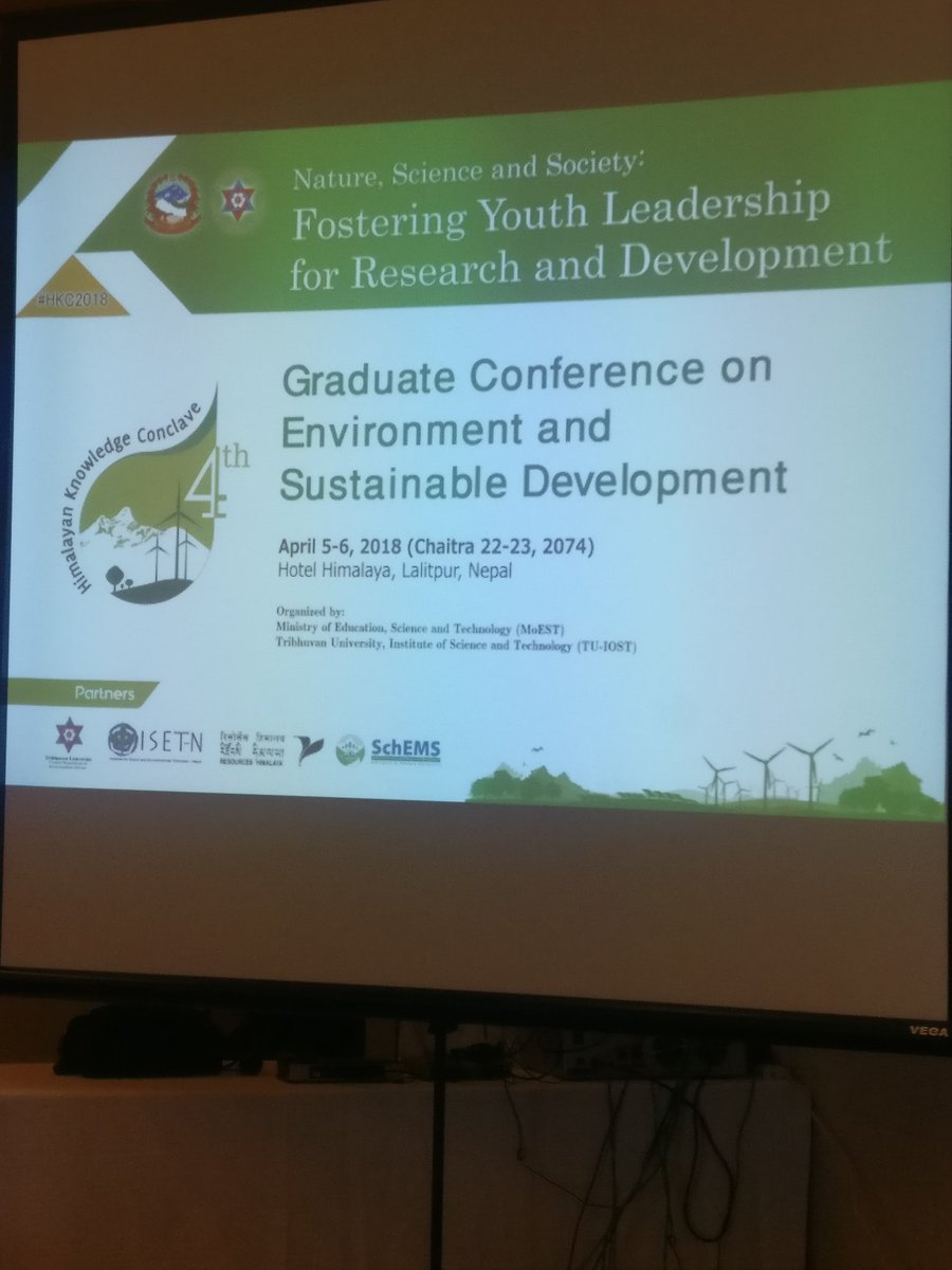 JayendraRimal's tweet photo. National Graduate Conference with the aim to promote young researchers gets underway in Kathmandu. #HKC2018 https://t.co/5wWR8JFNYX