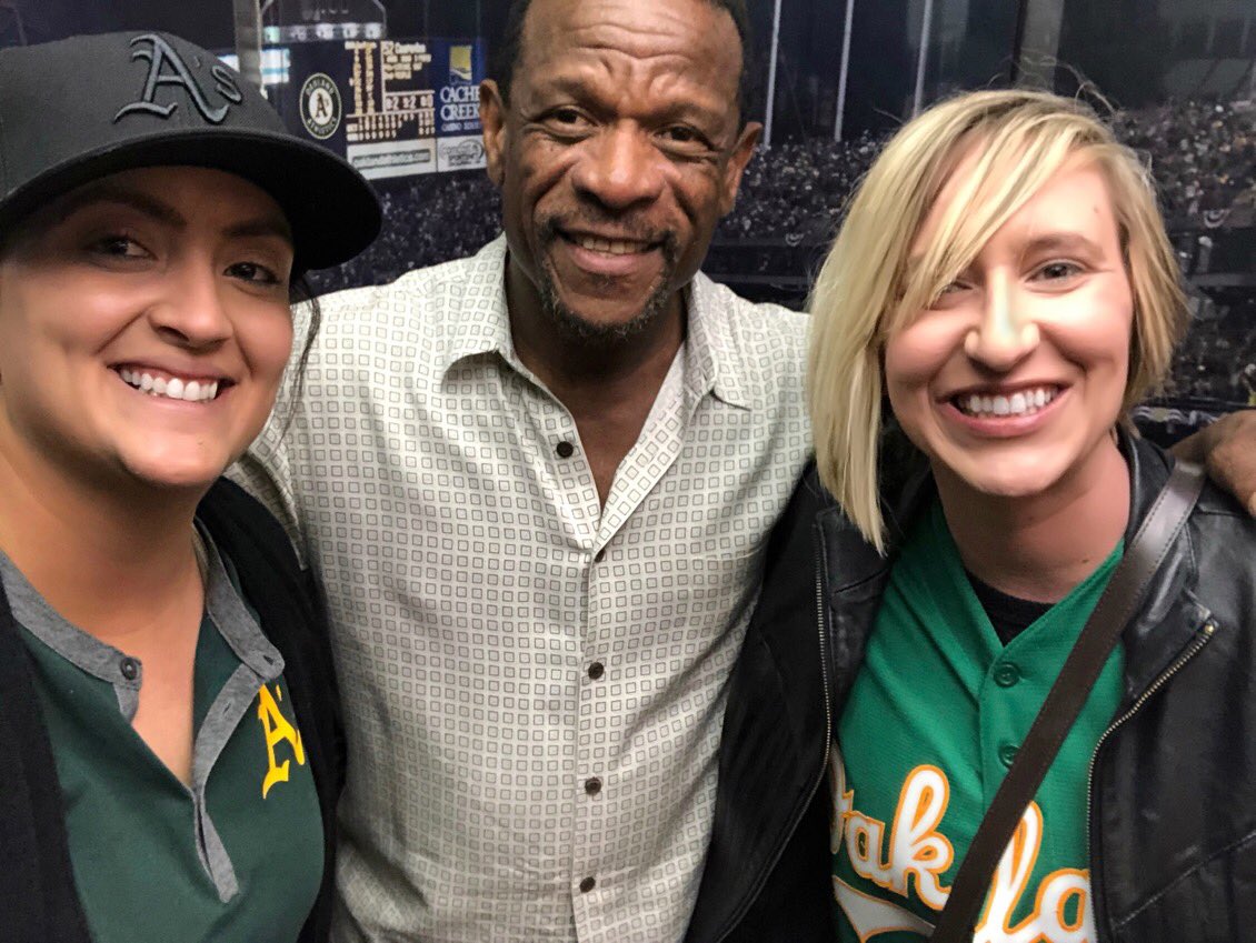 MeetTheMigs's tweet photo. Special thanks to the @Athletics for making dad’s birthday extra special this year! https://t.co/pOBVRhMgxA