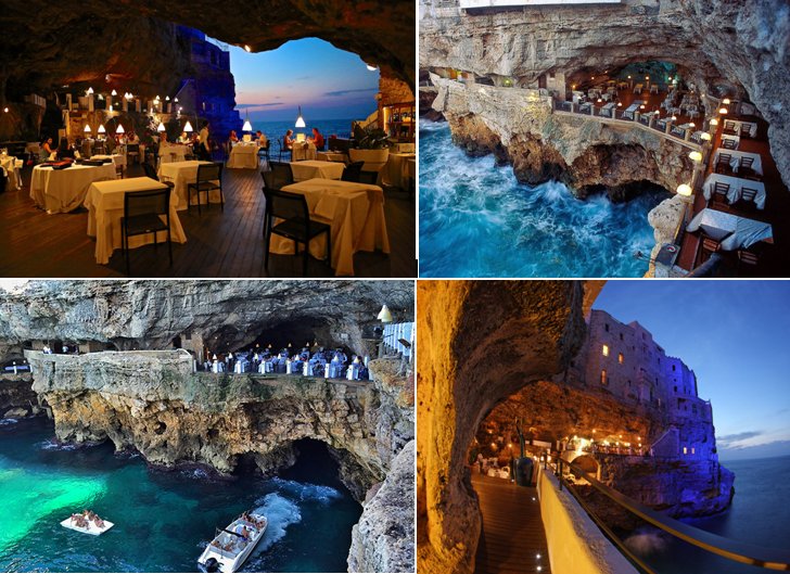 photo Grotta Palazzese Polignano A Mare Italy ristorante grotta palazzese restaurant
