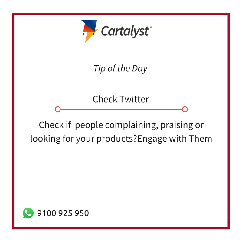 Cartalyst_India tweet picture