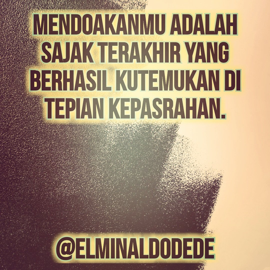 Hashtag Mendoakanmu Auf Twitter