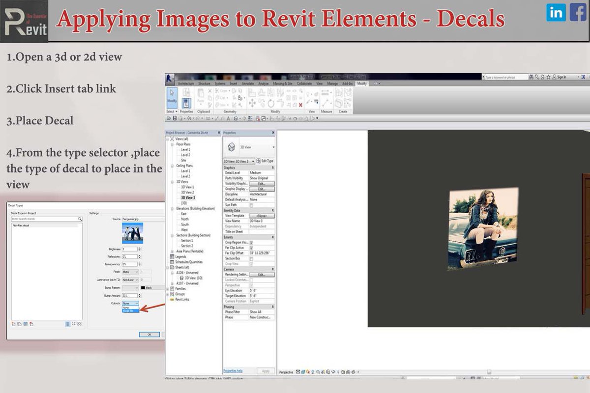 Decals in #revit
#bim #construction #architecture #design