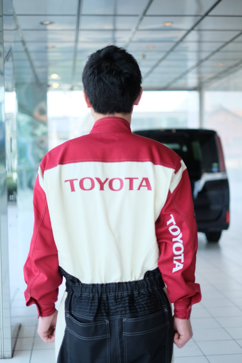 4月から新しいエンジニアウェアに～(^O^)/ 前・横・後♡ このつなぎを