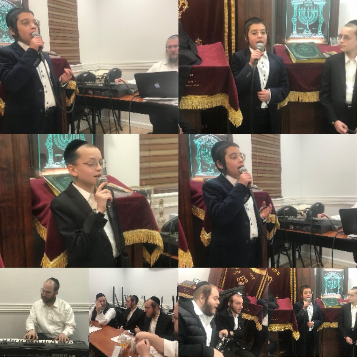 ShulemSaal's tweet photo. Rehearsal in full Swing!
Amazing Show coming up 
Tuesday Chol Hamoed Pesach @TheKimzitz 
@LevyFalkowitz @IamShulem @HamezamrimChoir #ShulemBrodt #ChaimMeirFligman  @YankyBriskman
 A @YochiBriskman Production https://t.co/aLMcIpJCJg