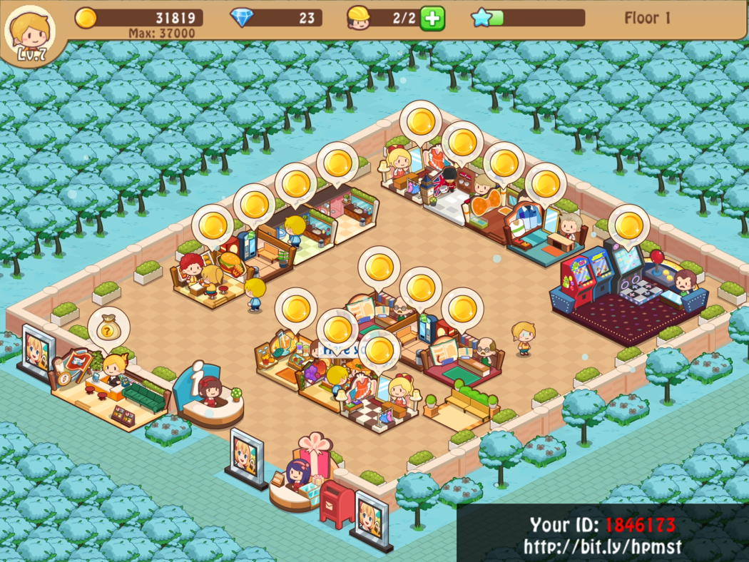 tearjoy's tweet photo. So fun in #HappyMallStory. My ID:1846173 @HappyHappyLabs https://t.co/lliAoGbnpQ